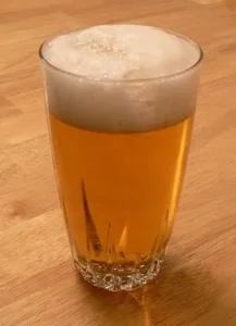 Glass of beer