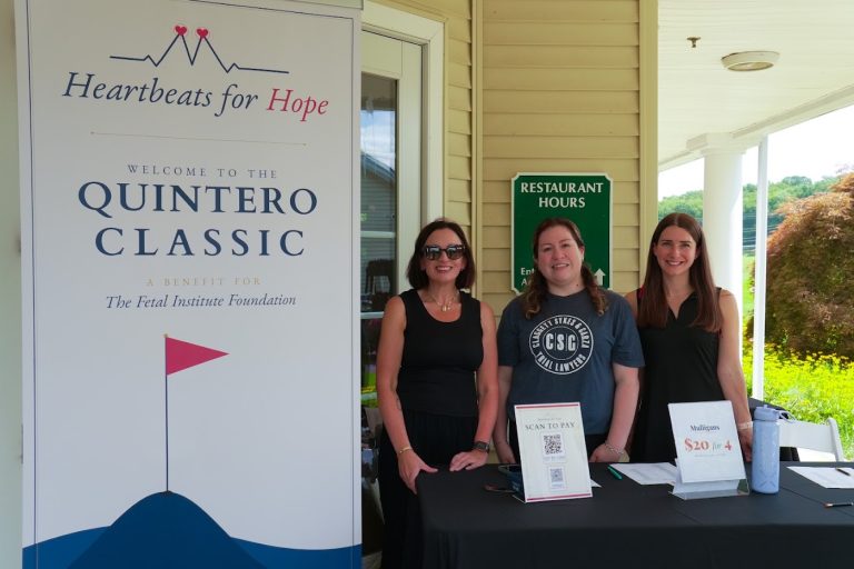 Welcome table at the Quintero Classic for Heartbeats for Hope 2026